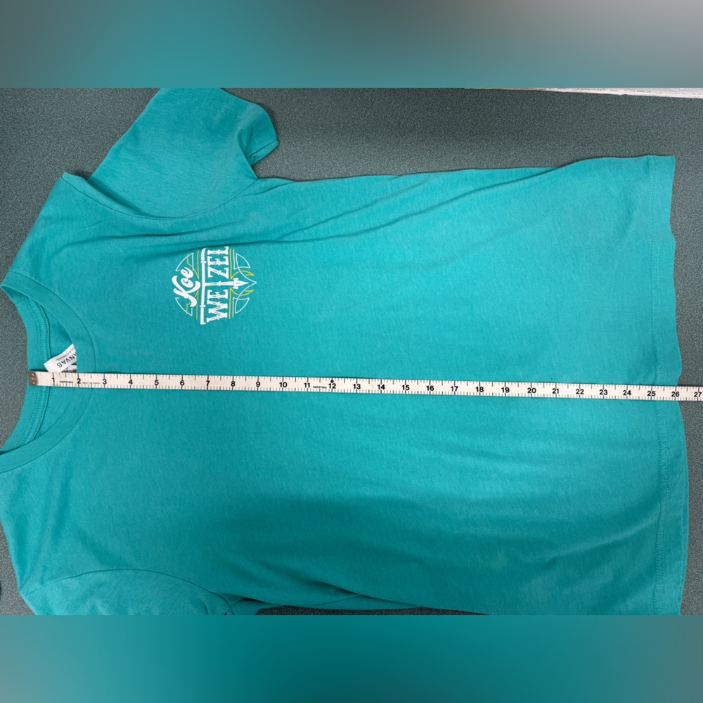 Koe Wetzel Graphic Concert T-Shirt Medium Teal - Picture 7 of 8